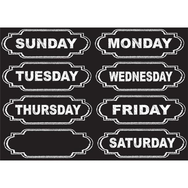 Ashley Productions Ashley Productions Die-Cut Chalkboard (Set of 6)
