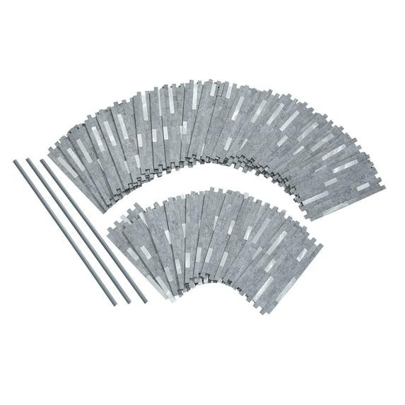 12'' W x 12.75'' L PVC Peel and Stick Mosaic Tile