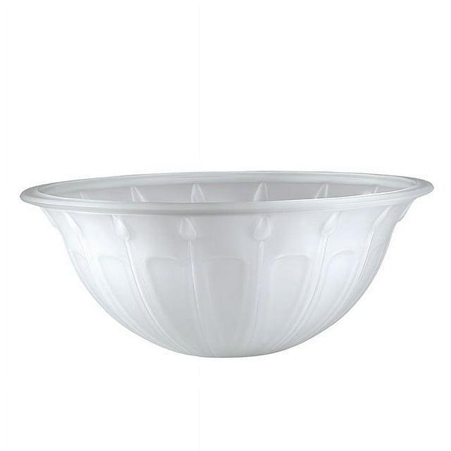 Aspen Creative Corporation 5'' H Glass Bowl Glass Shade