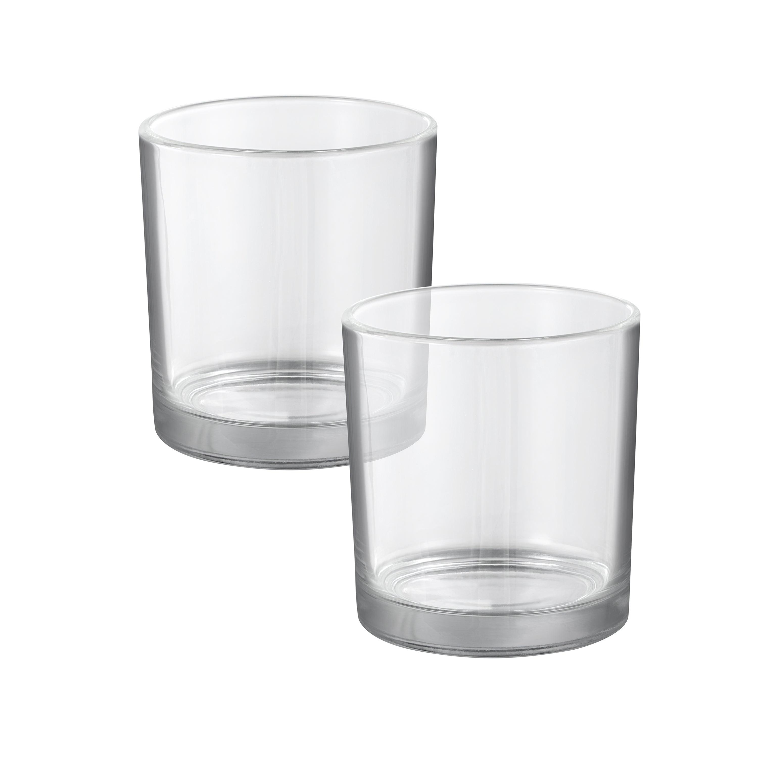 Clear Glass Votive Candle Holders Set of 2