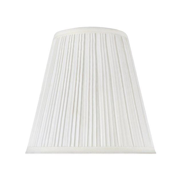 Aspen Creative Corporation 8.5" H Tetoron Rayon Fabric Empire Lamp Shade ( Spider ) in Off-White | Wayfair