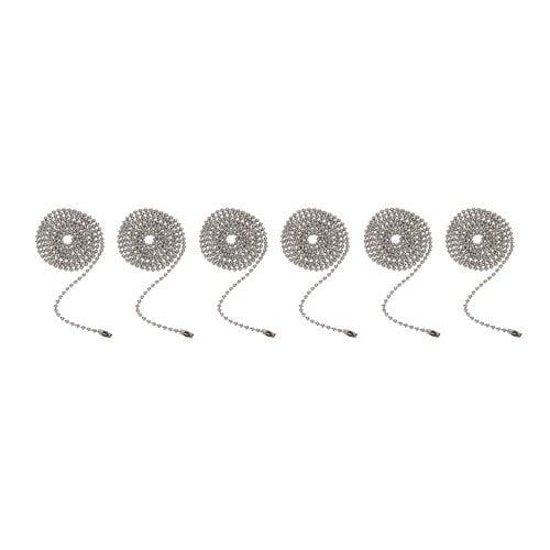 Aspen Creative Corporation Beaded Ceiling Fan Pull Chain (Set of 6)