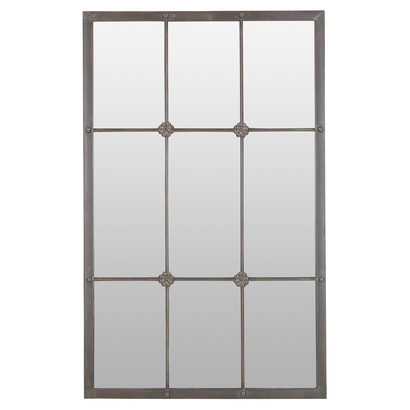 Aspire Home Accents 6350 Kinslee Window Pane Wall Mirror