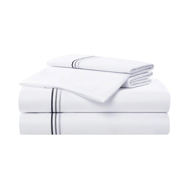 Aston & Arden 600 Thread Count Cotton Sateen Sheet Set Sateen Standard Sheet Set