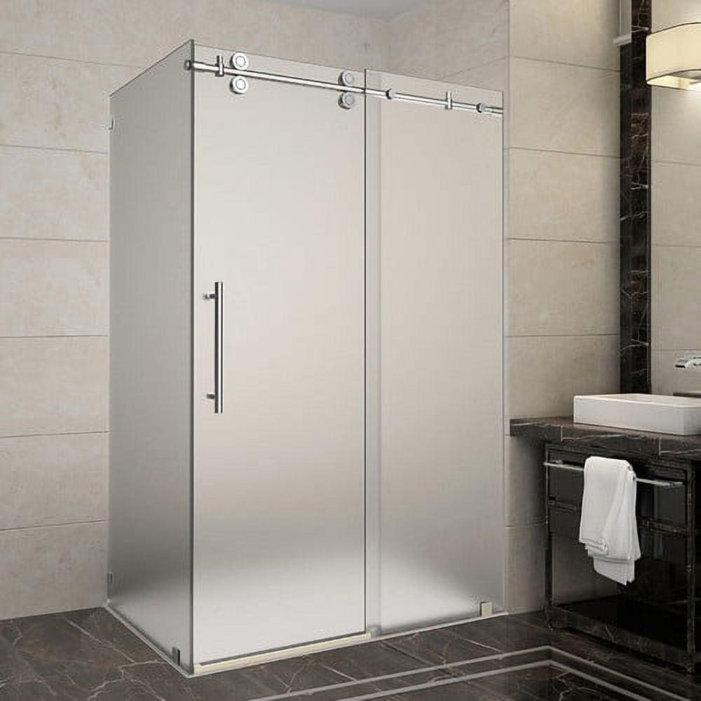 Langham 48" x 75" Rectangle Sliding Shower Enclosure
