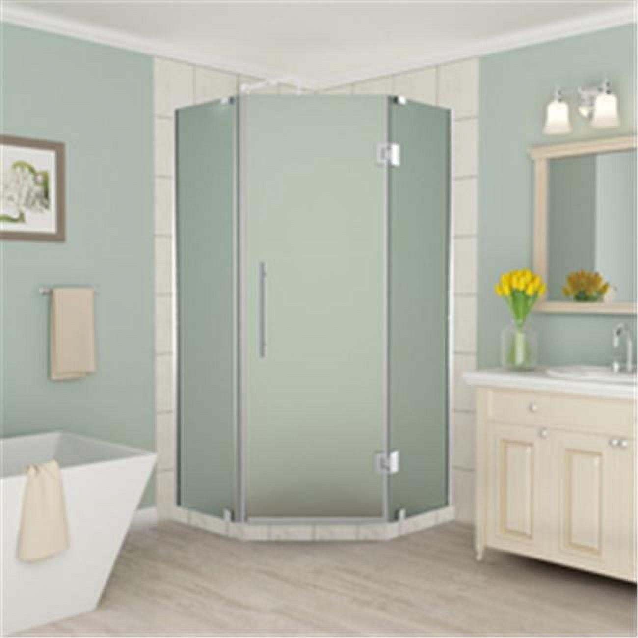 Merrick 40" x 72" Neo Angle Hinged Shower Enclosure