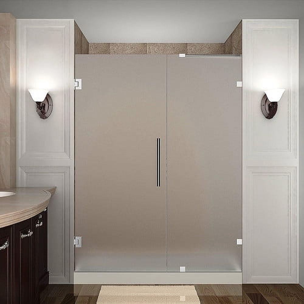 Nautis 30" W x 72'' H Hinged Frameless Shower Door