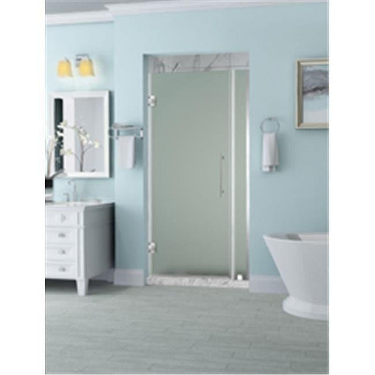 Aston Belmore 35 x 72 Hinged Frameless Shower Door SDR965F-SS-3529-10