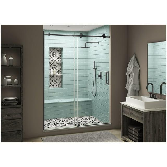 Aston SDR984EZ.UC-MB-6080-R Coraline XL 56" W x 80" H Single Sliding Frameless Shower Door