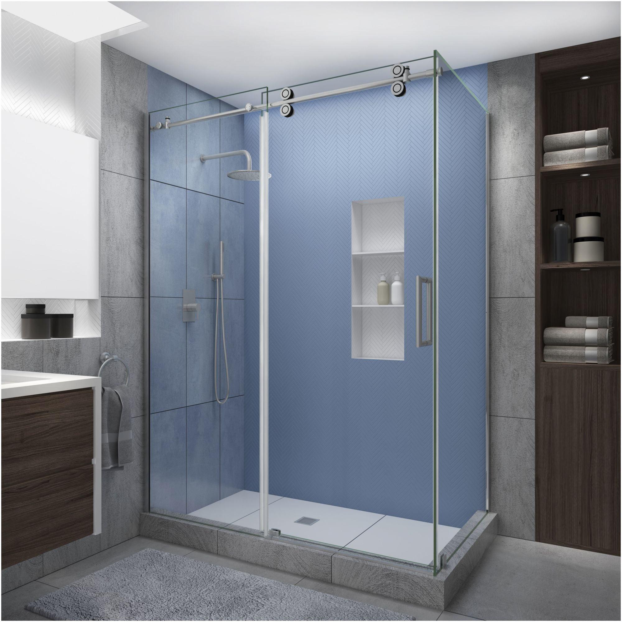 Aston Sen979ez.Uc-523280-R Langham Xl 80" High X 52" Wide X 32" Deep Sliding Frameless