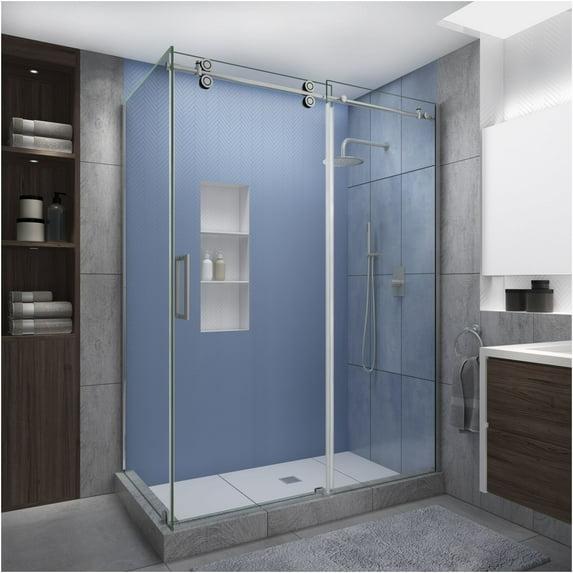 Aston Sen979ez.Uc-723880-L Langham Xl 80" High X 72" Wide X 38" Deep Sliding Frameless