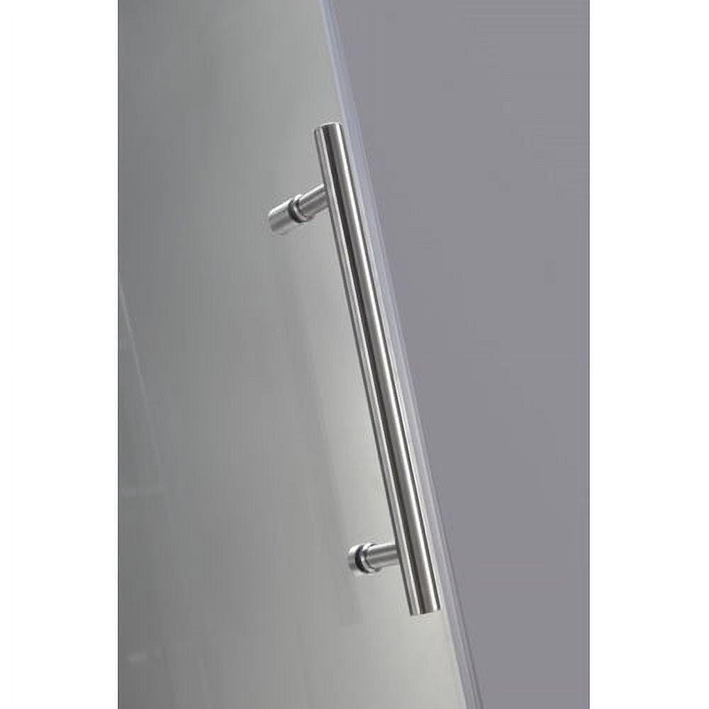 Avalux GS 42" x 72" Square Hinged Shower Enclosure