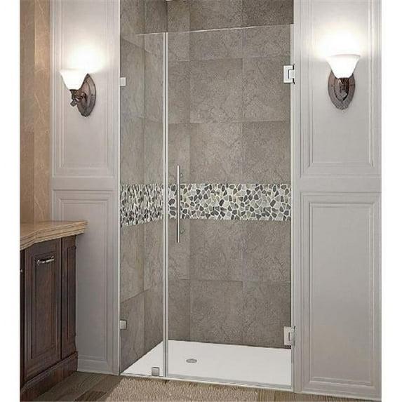Nautis 30" x 72" Hinged Completely Frameless Shower Door
