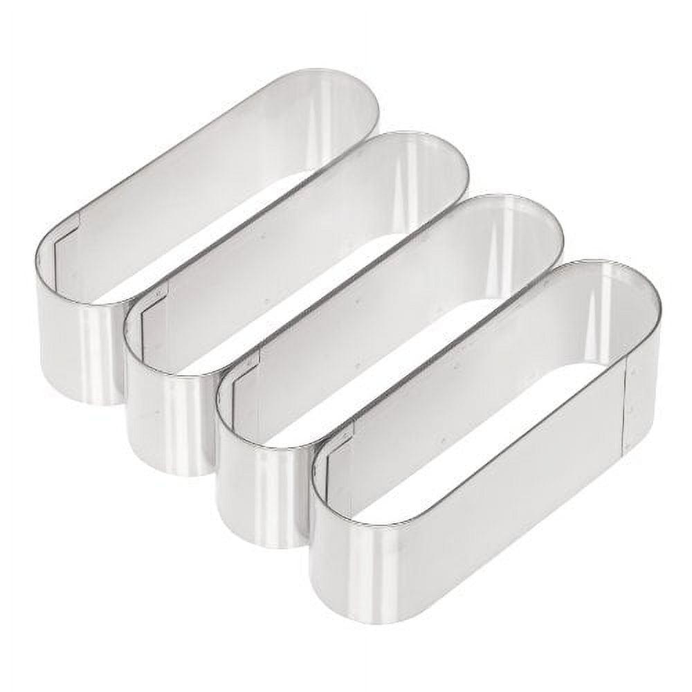 Ateco Stainless Steel Oval Cookie Cutter Set