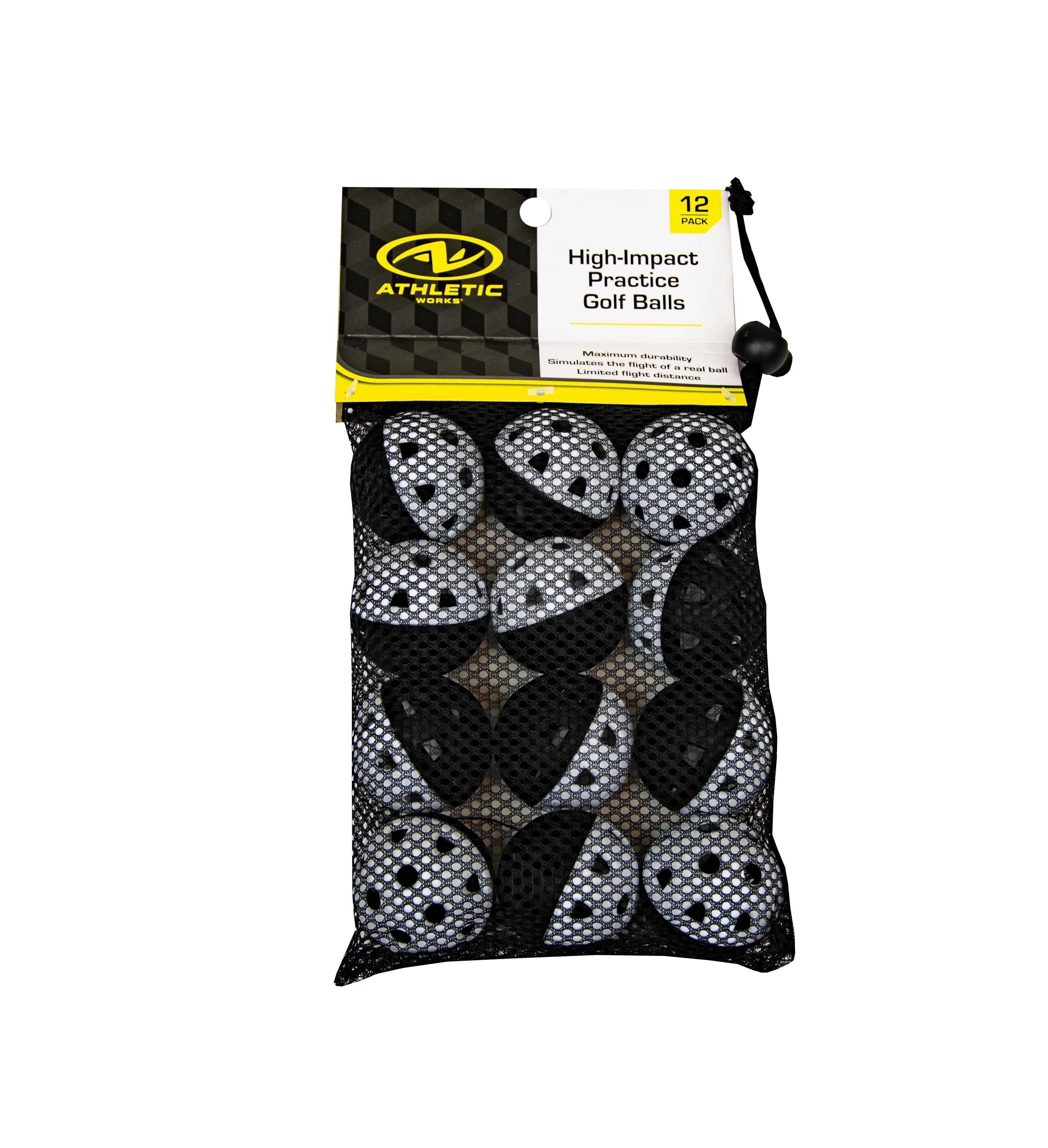 Athletic Works High Impact Practice Golf Balls