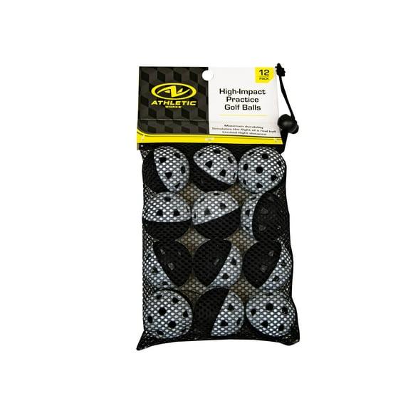 Athletic Works High Impact Practice Golf Balls