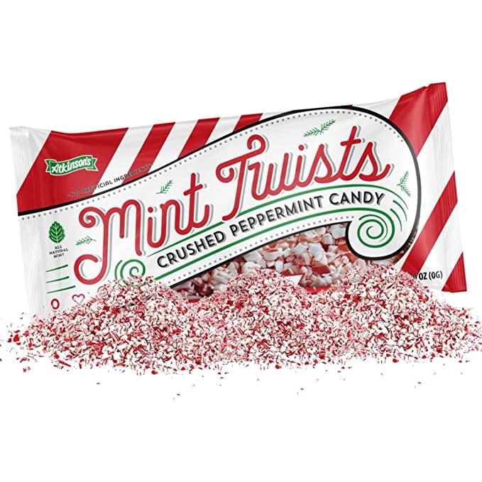 Atkinson's Mint Twists Crushed Peppermint Candy - 8-oz. Bag