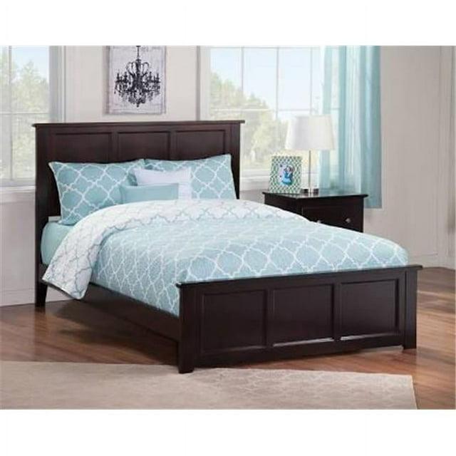 Madison Solid Wood Low Profile Platform Bed with Matching Footboard