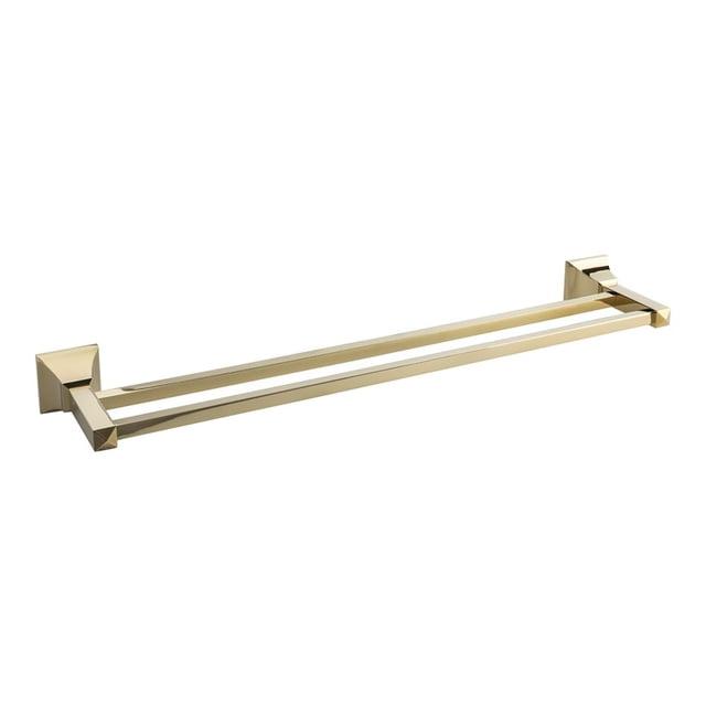 Atlas Homewares Gradtb600 22" Double Towel Bar From The Gratitude Collection - Gold