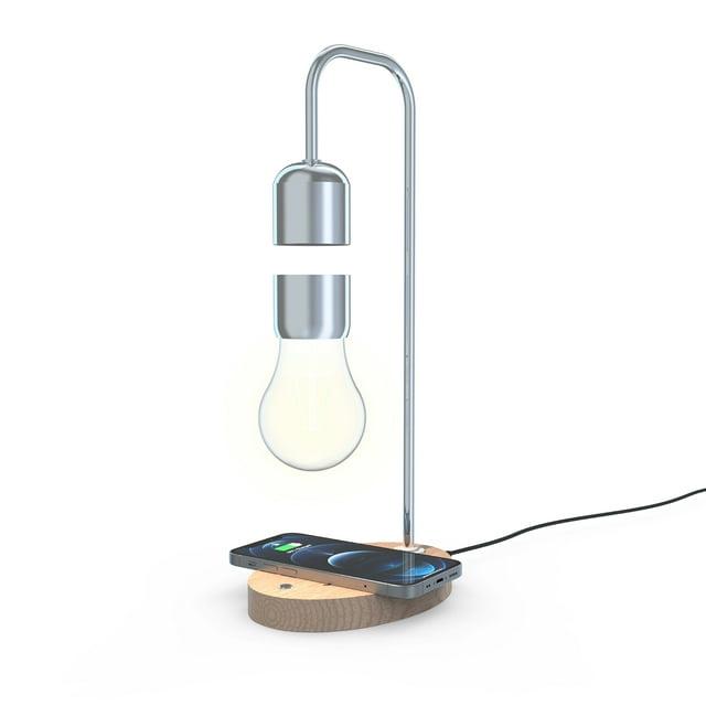 Atmospheres Gravity LED Floating Lamp – Levitating LED 1W Light Bulb, Touch Control & Wireless Charging