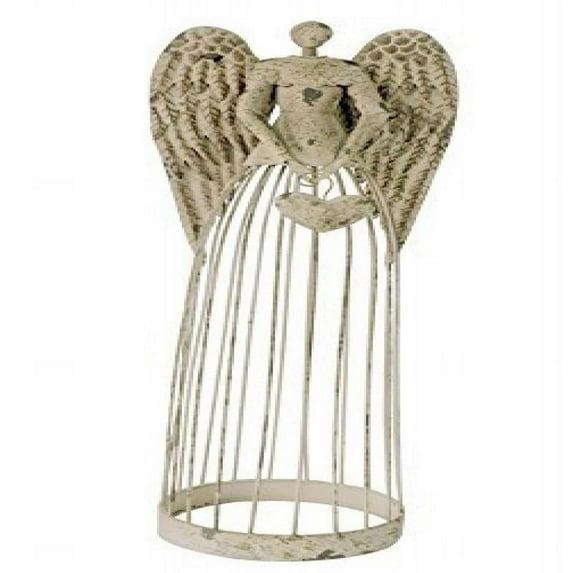 Attraction Design Antiqued Metal Garden Angel, 32 Height