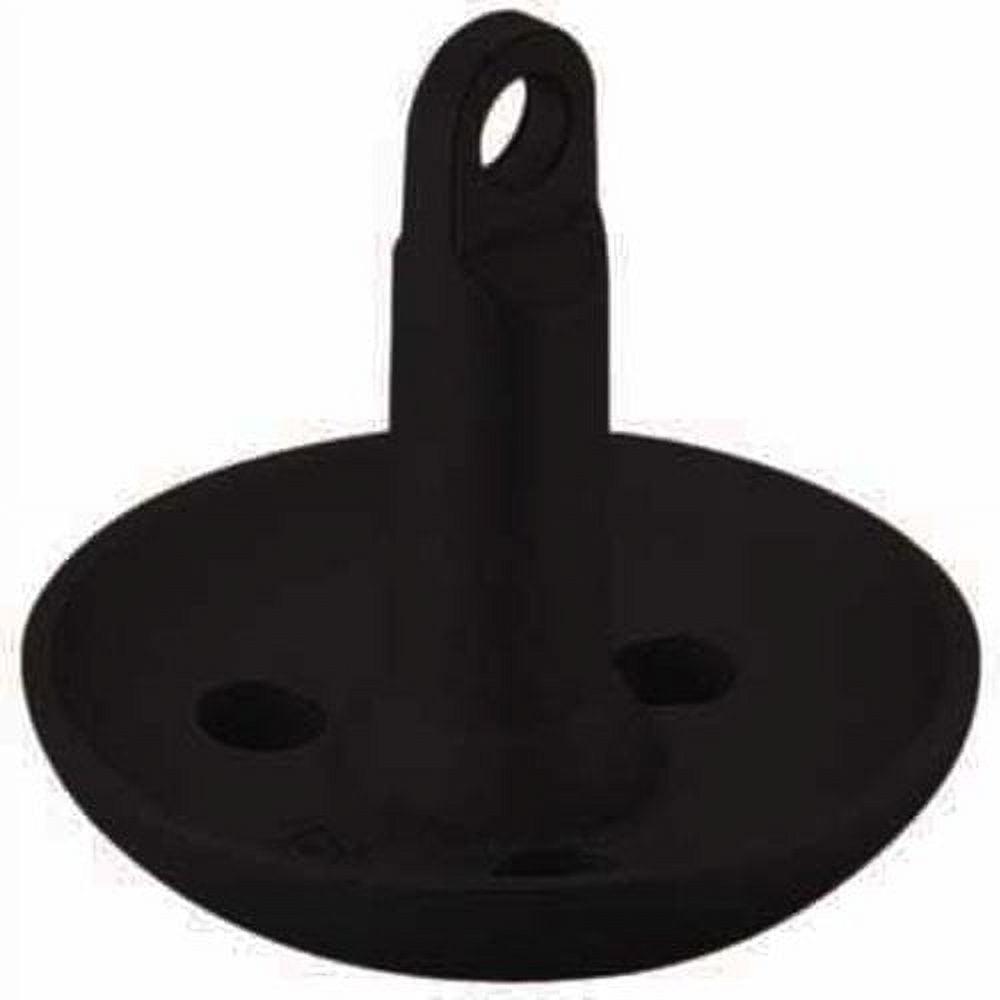 Attwood Black PVC-Coated Cast Iron Mushroom Anchor