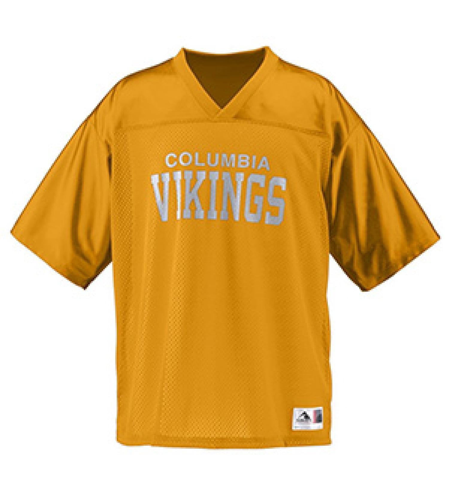 Gold Polyester Mesh Stadium Replica Jersey