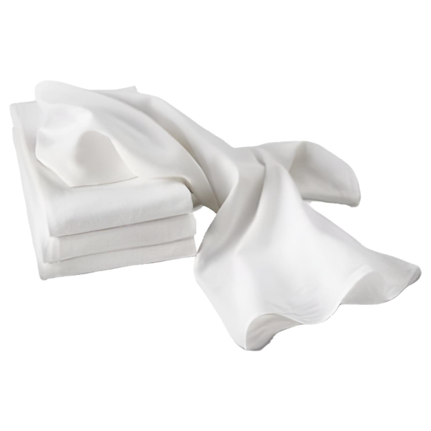 Aunt Martha's White Flour Sack Dish Towels, Size 28-Inch by 28-Inch, 2 Per Pack