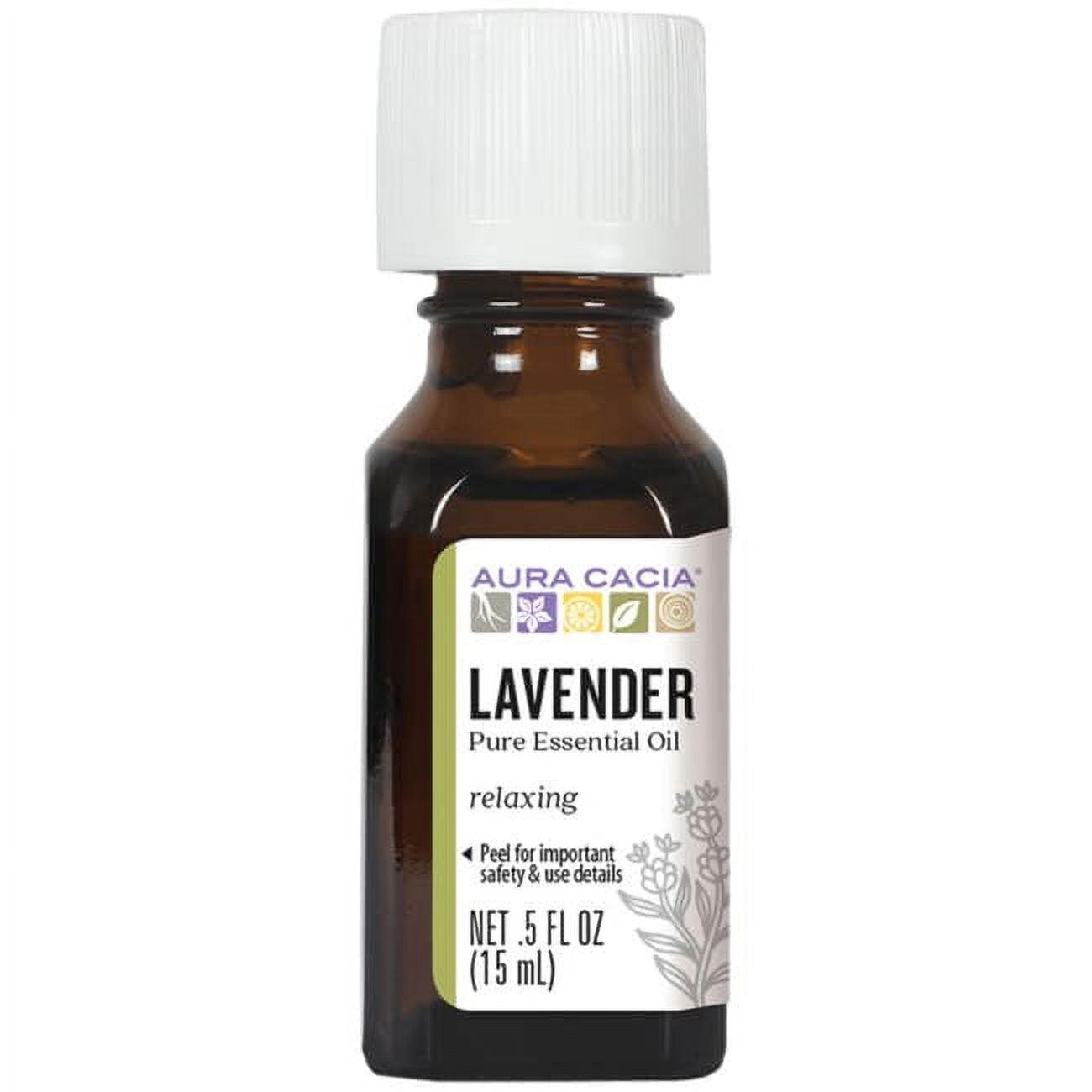 Aura Cacia Lavender Pure Essential Oil, 0.5 fl oz