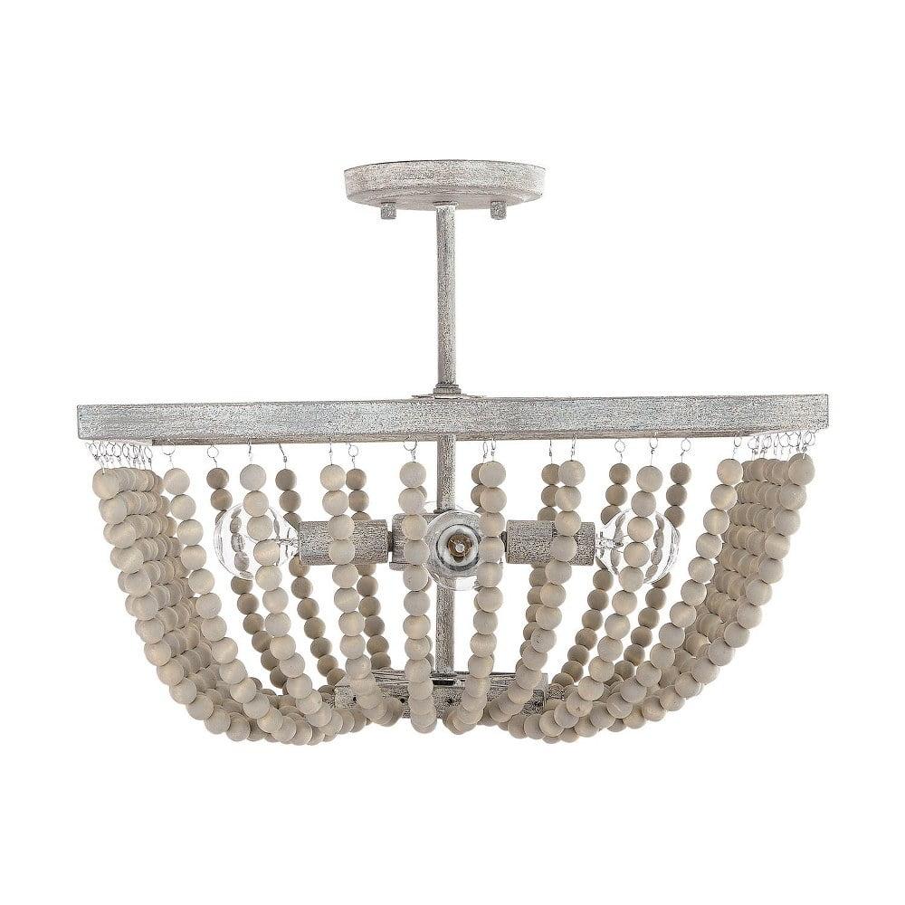 Arlott Wood Semi Flush Mount