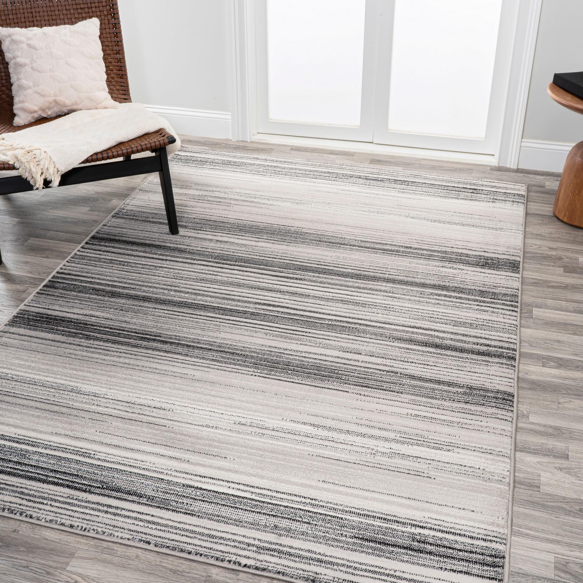 Austin Gradient Striped Area Rug - JONATHAN Y