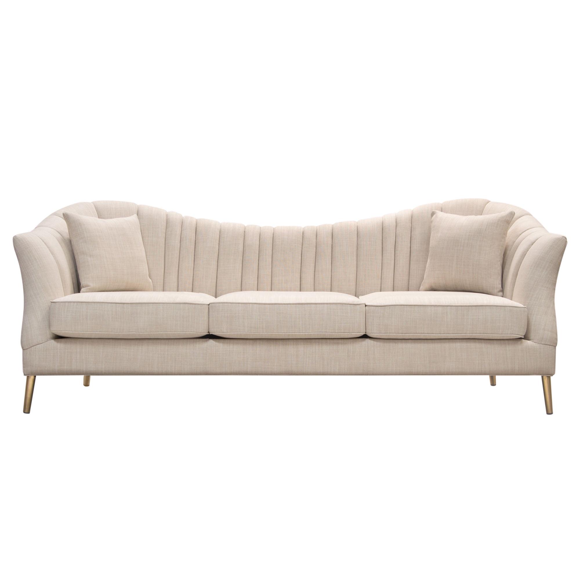 Ava 92'' Velvet Sofa