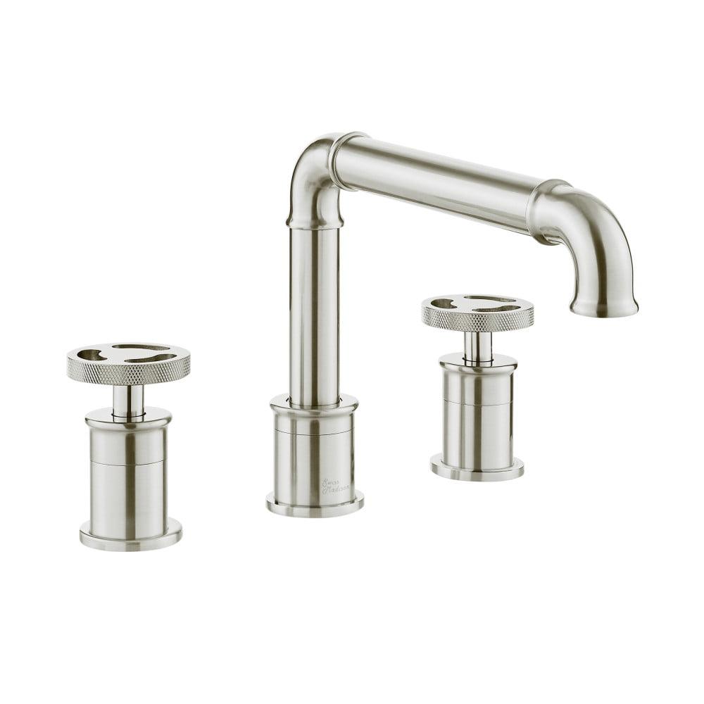 Avallon 8 in. Widespread, 2-Handle Wheel, Bathroom Faucet