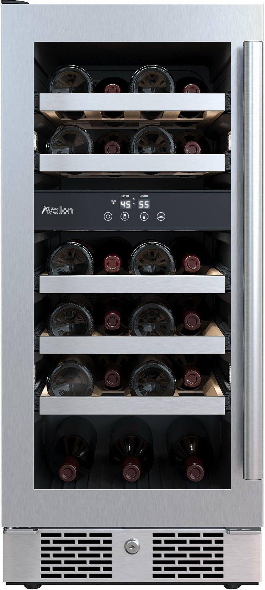 Avallon Avallon Dual Zone 15'' 23 Bottle Wine Refrigerator