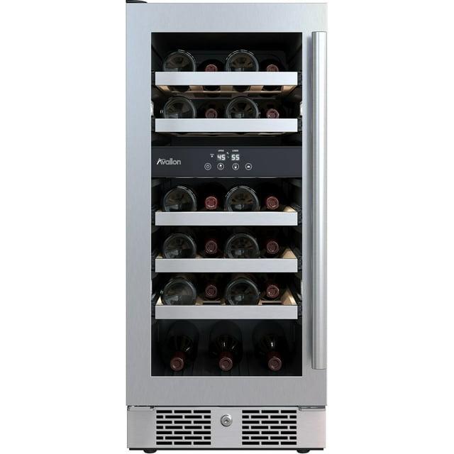 Avallon Avallon Dual Zone 15'' 23 Bottle Wine Refrigerator