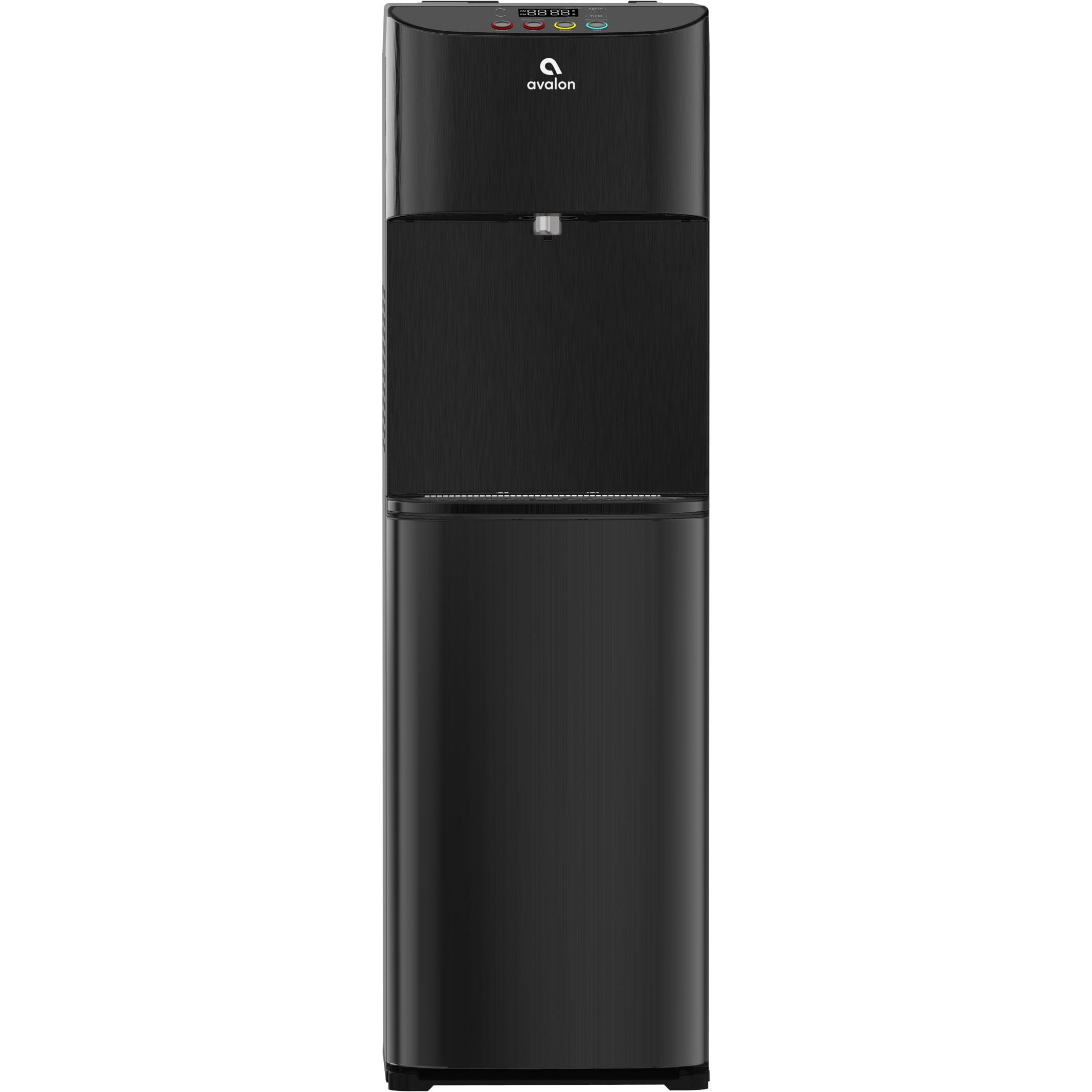 Avalon Black Stainless Steel Bottleless Water Cooler with Digital Display