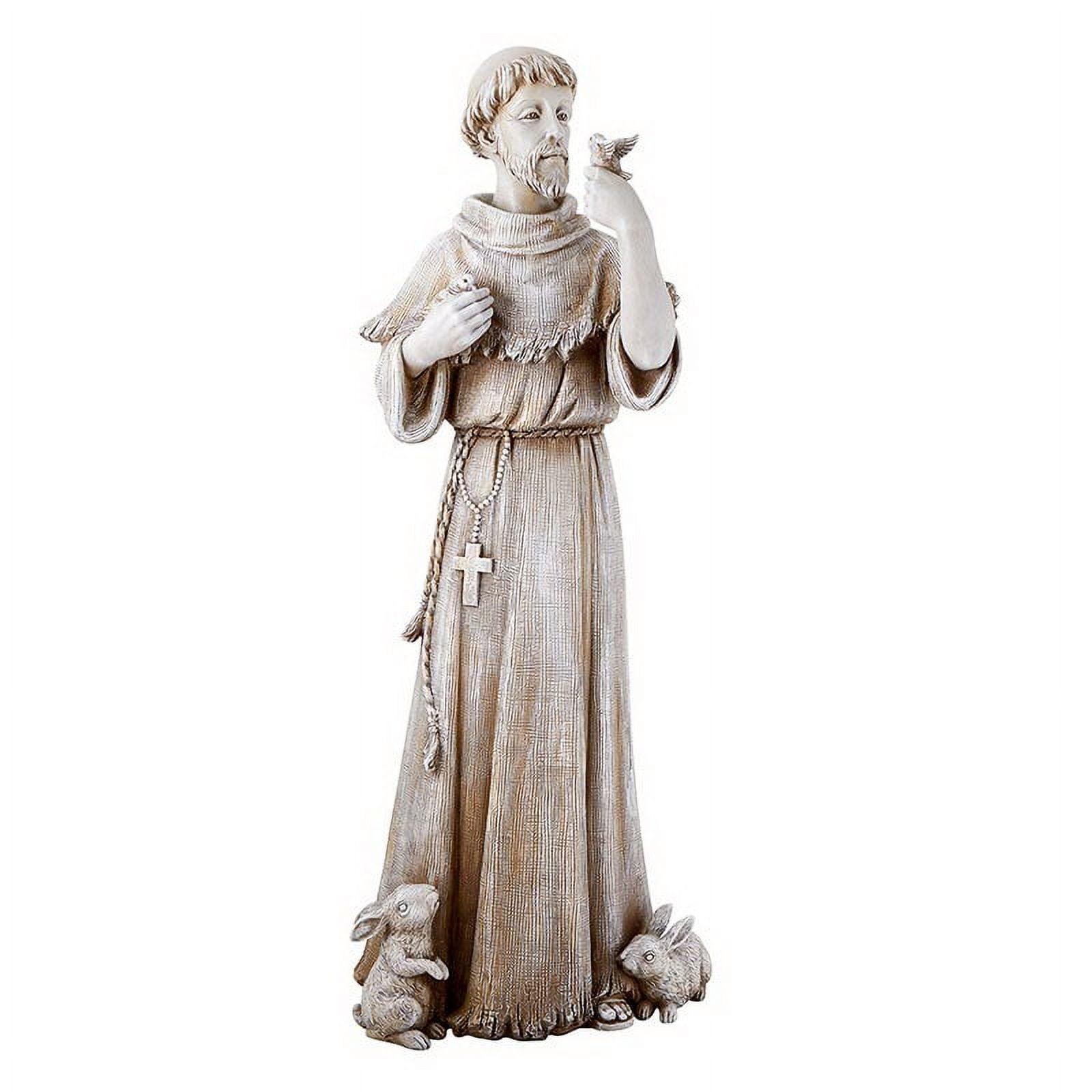 Saint Francis 24" Natural Stone Garden Statue