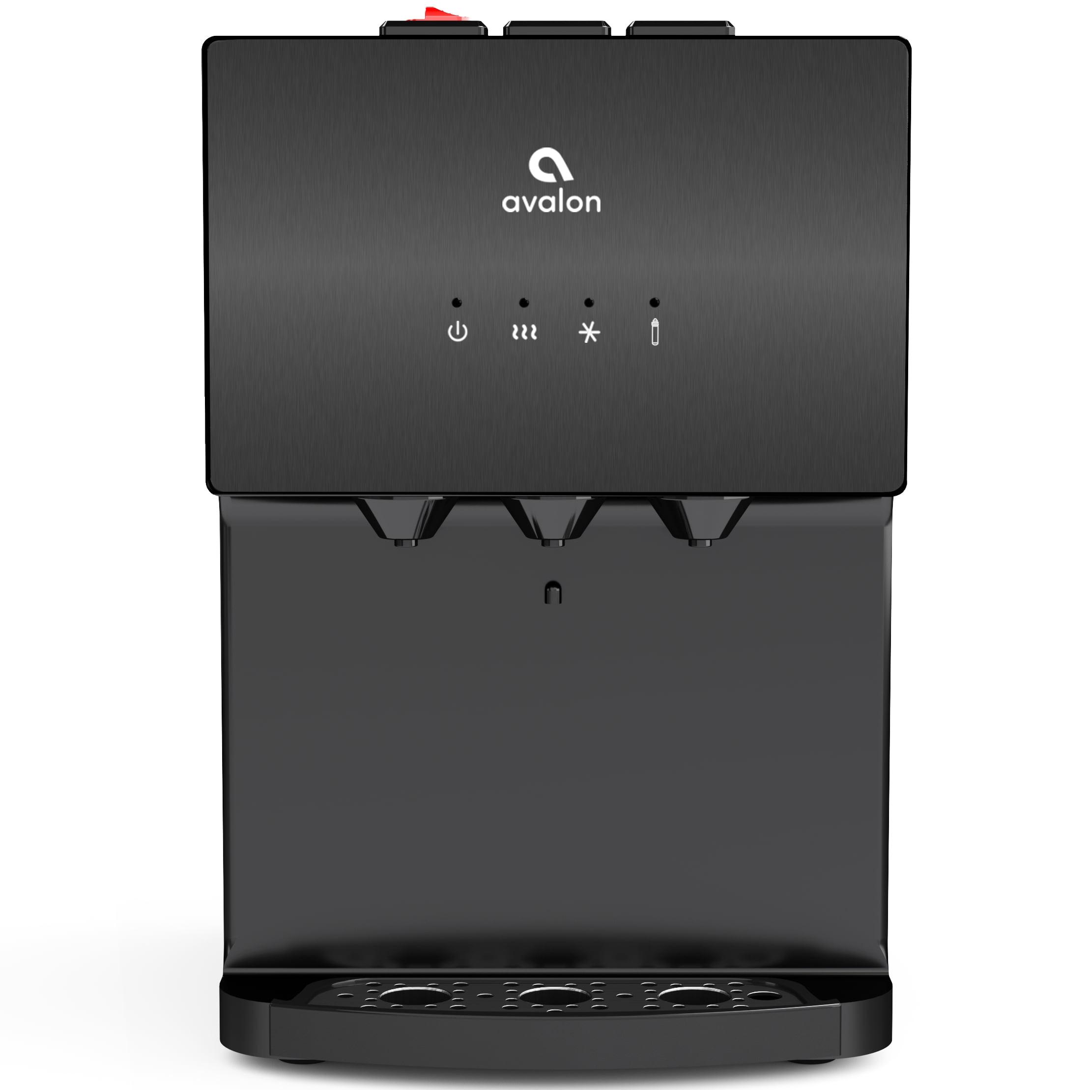 Avalon Avalon Black Countertop Bottleless Filtered Water Dispenser