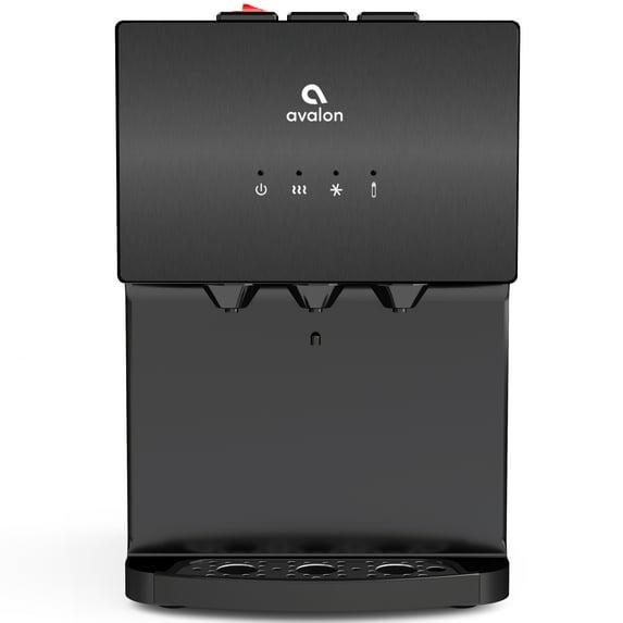 Avalon Avalon Black Countertop Bottleless Filtered Water Dispenser