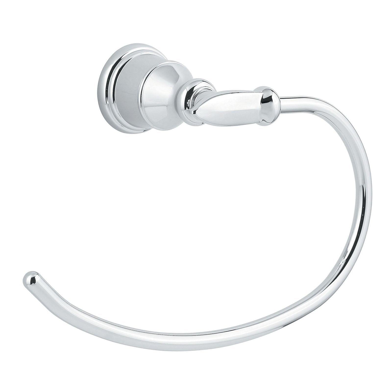 Avalon Polished Chrome Wall Mount Towel Ring