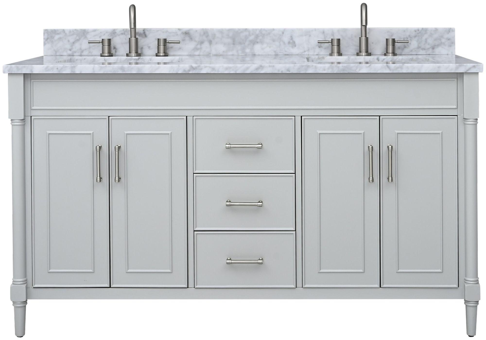 Selene 61'' Double Bathroom Vanity