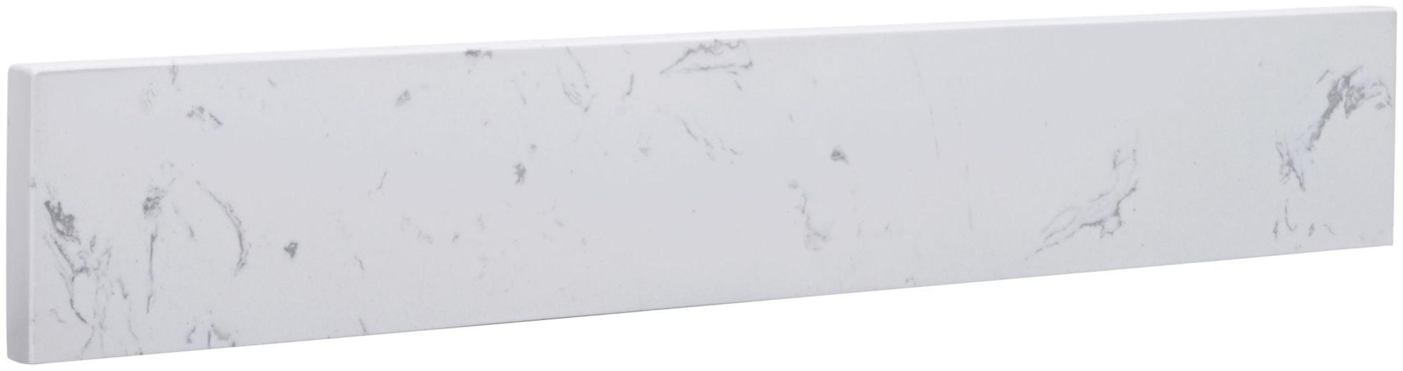 Avanity Eut22-Ss 22" L X 3-7/8" H Engineered Stone Sidesplash - Cala White