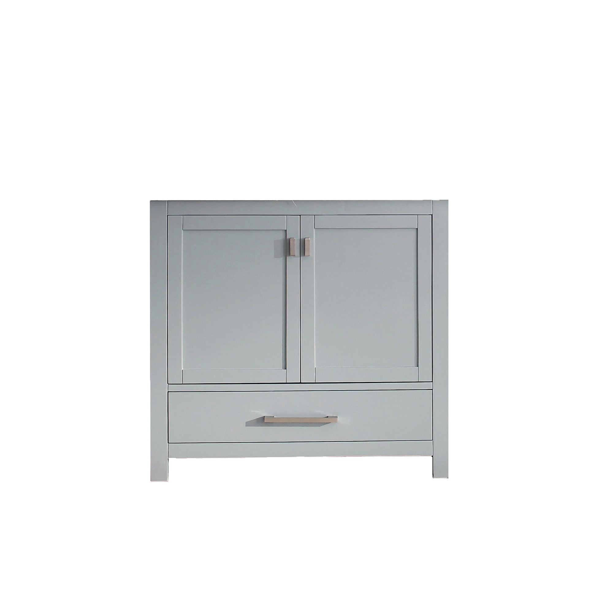 Avanity Modero-V36 Modero 36" Single Free Standing Wood Vanity Cabinet Only - Grey