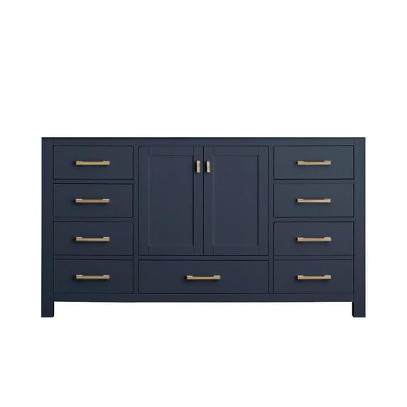 Avanity Modero-V60-A Modero 60" Single Free Standing Vanity Cabinet Only - Blue