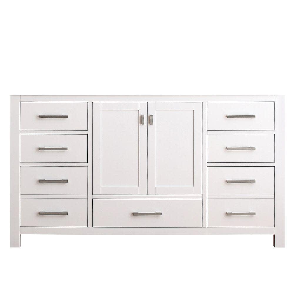 Avanity Modero-V60-A Modero 60" Single Free Standing Vanity Cabinet Only - White