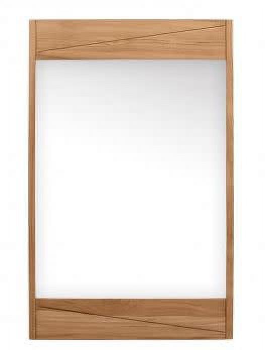 Union Rustic Landers Wood Flat Wall Mirror