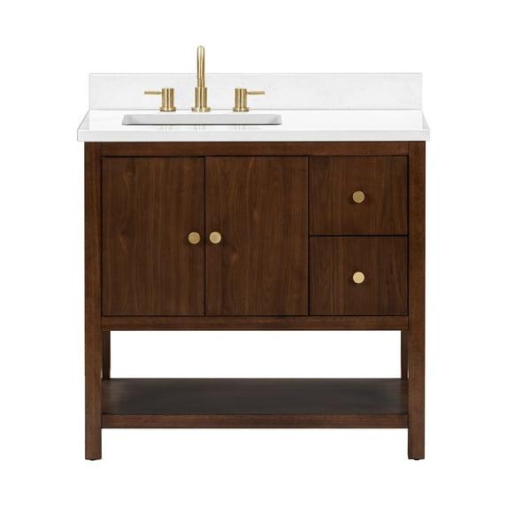 Avanity Zoe 36 in. Single Bathroom Vanity with Quartz Top