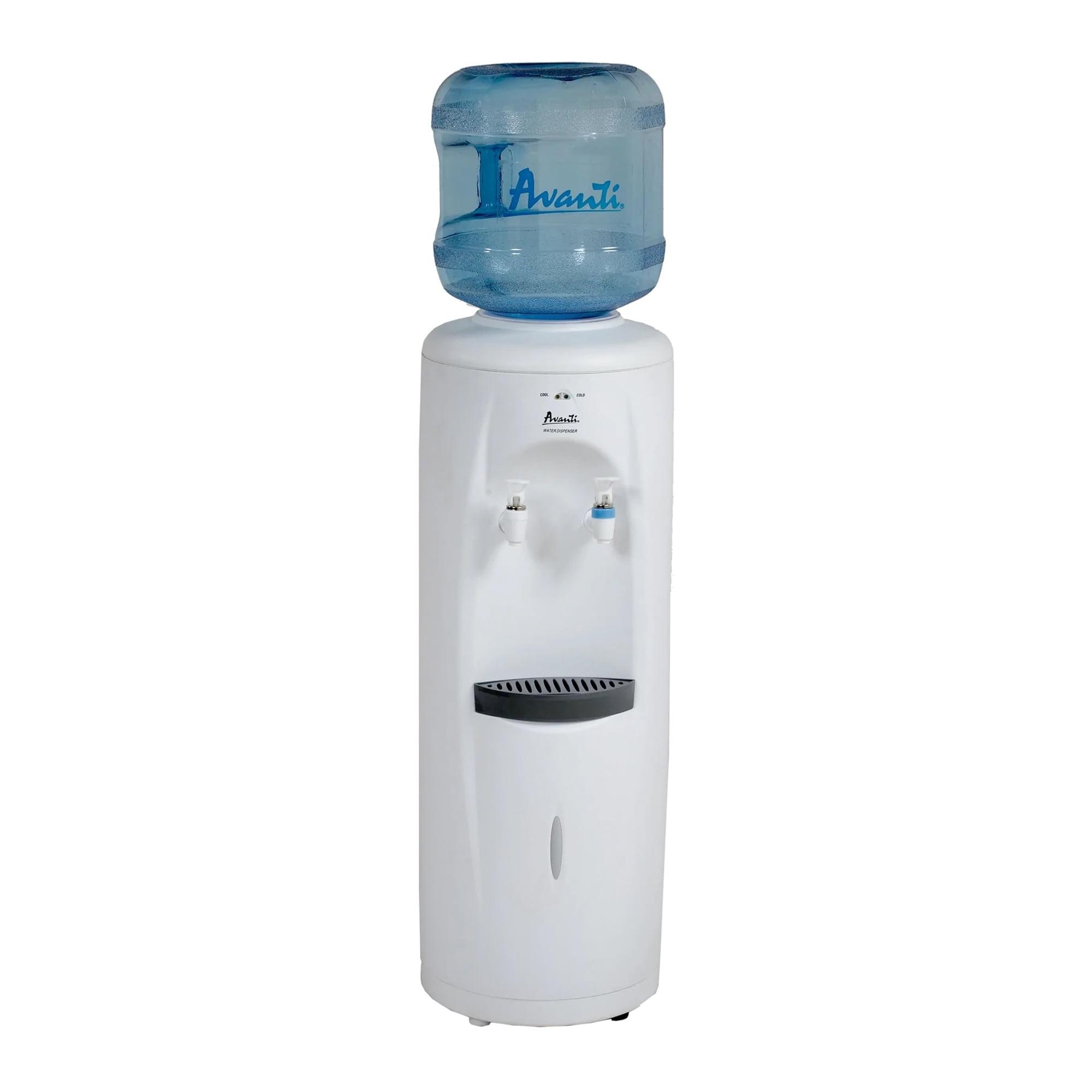 Avanti White Plastic Top Loading Water Dispenser with Heating Function