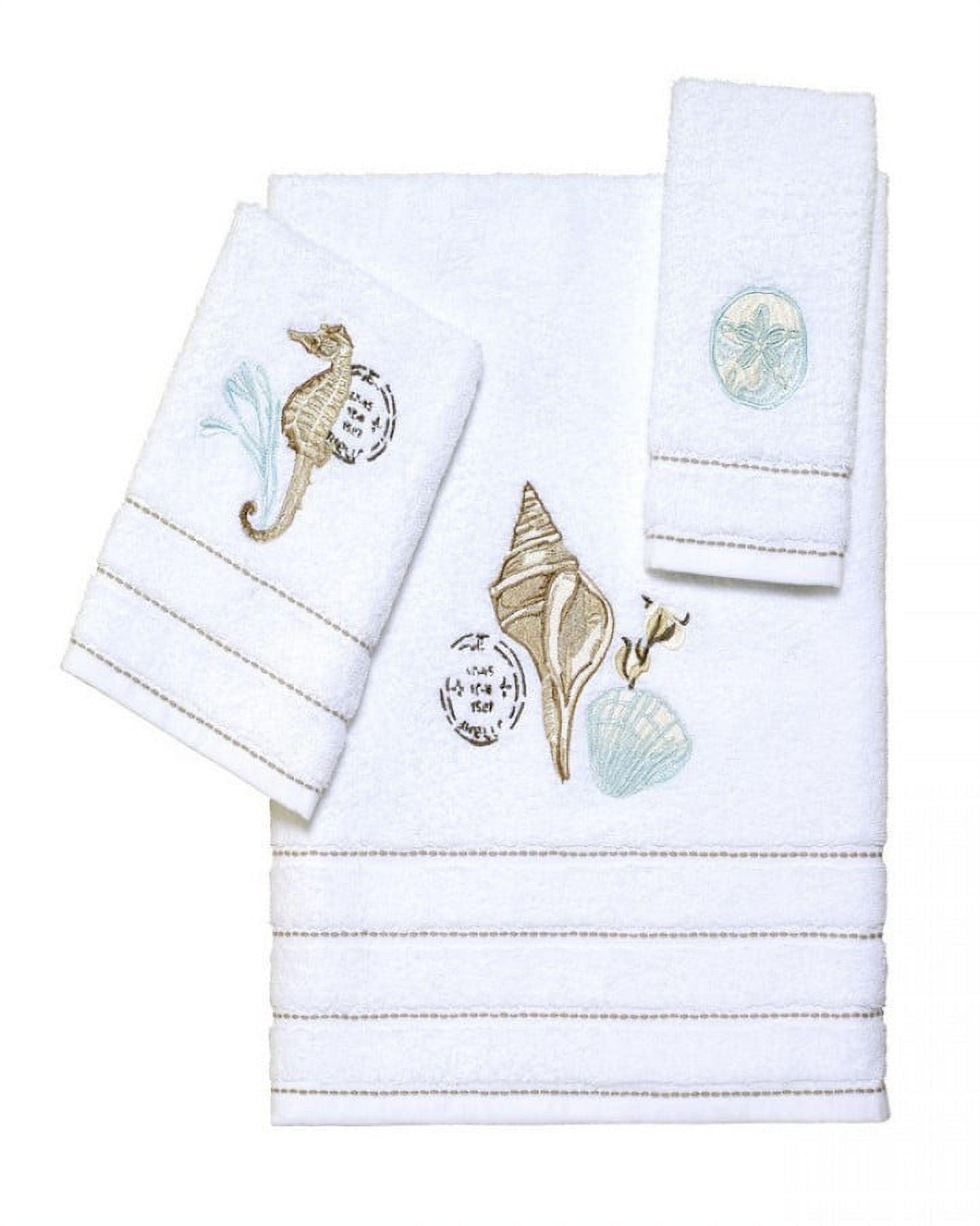 Avanti Linens Farmhouse Shell 3-Piece Towel Set