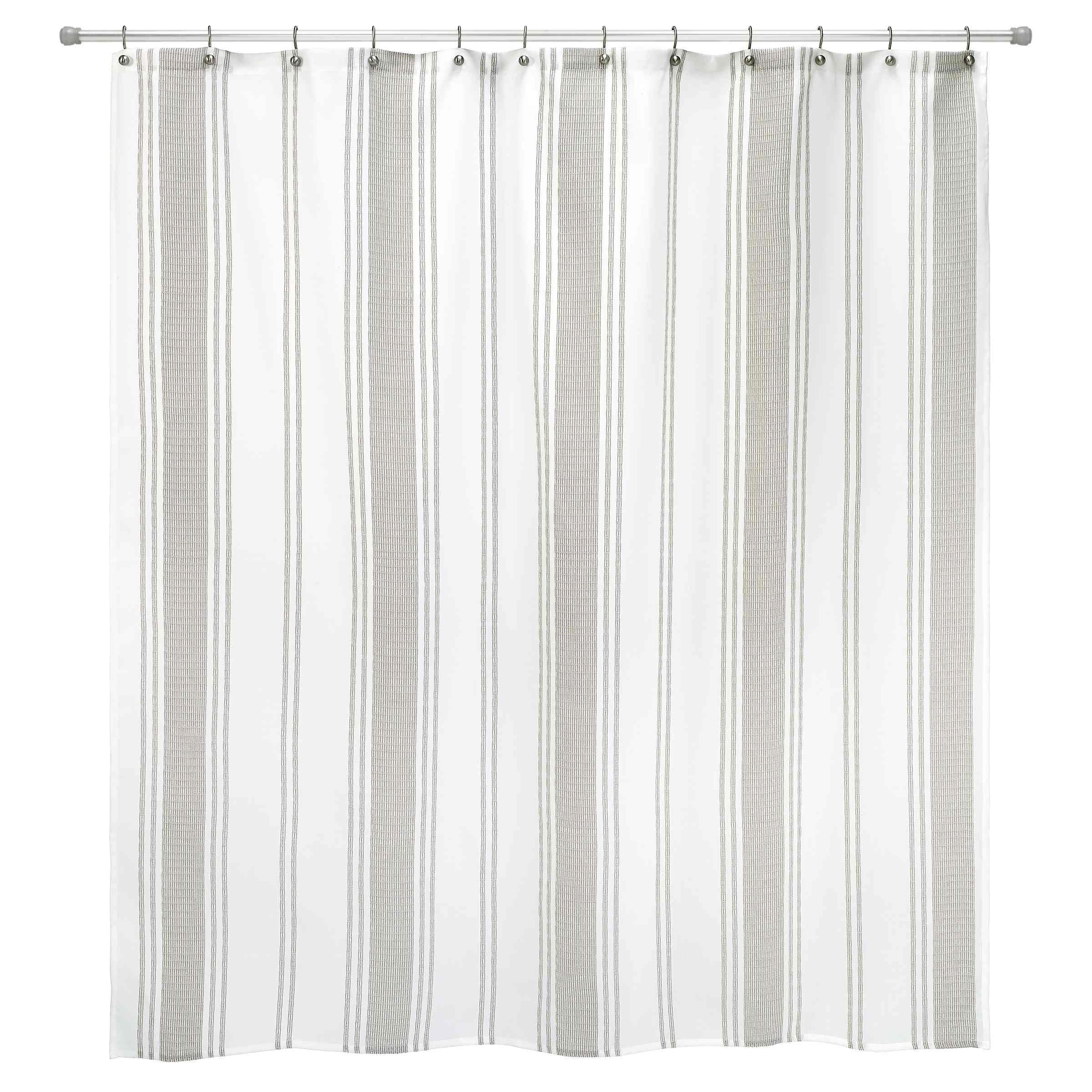 Avanti Linens Kyoto Tan Shower Curtain